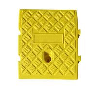 Rubber Kerb Ramp Heavy Duty, Non-Slip Portable Threshold Ramp for Easy Driveway and Loading Dock Access