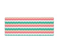 Rubber Keyboard pad 12x31.5in WHJSHOP Colour Curve Ripple Chart Printed Soft and Thick to Protect The Desktop for Office Computer Study