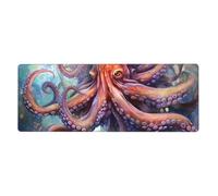 Rubber Keyboard pad 12x31.5in WHJSHOP Octopus Tentacles Prints Soft and Thick to Protect The Desktop for Office Computer Study