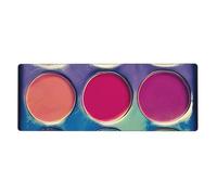 Rubber Keyboard pad 12x31.5in YUGTAEE Round Color Palette Printing Soft and Thick to Protect The Desktop for Office Computer Study