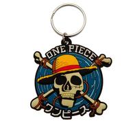 Pyramid International Rubber Keychain - One Piece Live Action (Straw Hat Crew Icon)