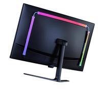 Rubber LED Strips for 24in Screens Illuminations and Clutter Design Gaming Room Mood Lights