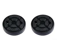 Rubber Lift Pad 12cm Round Jack Stand Support Non-Slip(four)