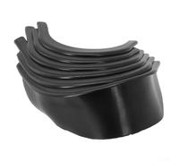 Rubber Lined Pool Table Pockets 6 Pack for Adult Billiards Middle and Corner Tails for Improved Ball Guidance and Retention