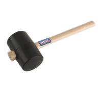 Rubber Mallet 2.5lb Black - Sealey RMB250 New