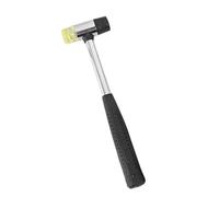 Rubber Mallet, 25/30/35/40/45mm Double Face Soft Tap Rubber Hammer Multifunctional Glazing Window Beads Hammers Nylon Head Mallet(40MM)