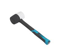 Rubber Mallet 32OZ (0.91KG), Rubber Head, Fibreglass Ergonomic Soft-Grip Handle, 1 in Pack