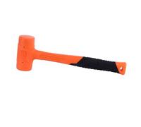 Rubber Mallet Hammer Non Rebounding Hard Skin Durable Heavy Duty Portable Tool for Installation Knocking 2lb Rubber Mallet Hammer