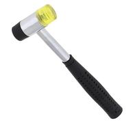 Rubber Mallet, Mini Hammer Double Faced Household Rubber Hammers Domestic Nylon Head Mallet Hand Tool for Jewelry/Craft(40mm)