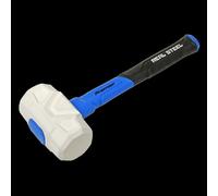 Sealey RMG24 Rubber Mallet With Fibreglass Shaft 24Oz