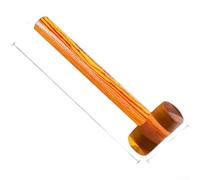Rubber Mallet With Solid Wood Handle For Tile Alignment Marble Floor Laying Installation And Gentle Protection Needs(A)