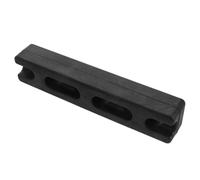Rubber Marine Mooring Snubber Line Boat Dock for Yacht Sailboat | Black Rubber Shock Absorber, Noise and Vibration Reduction, for Mooring Cables and Dock Structures