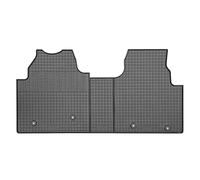 Rubber mats compatible with Ford Tourneo Custom (V710) 2023- (3-piece + mounting system)