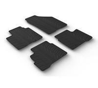 Rubber Mats Compatible with Suzuki Swift VI 5-Door 2024- (T Profile 4-Piece)