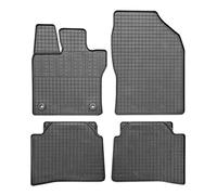 Rubber mats compatible with Toyota Prius V 2023 (4-piece + mounting system)