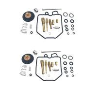 Rubber Metal Rebuild Carburetor Repair Kit For HO&NDA CX500 CX500C Custom 80-82 CX500D 80-81 CX 500 C Valve Needle Valve Gasket Air Screw Carb Repair(SET 2)