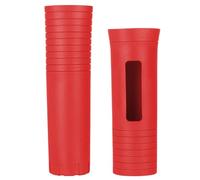 Rubber Microphones Grip Case, Shockproof Protections Sleeve for Wireless Mics in KTV and Live Shows