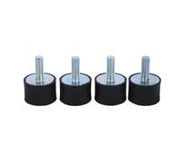 Rubber Mounts - M6/M8 Male Female Rubber Buffer Shock Absorber Anti Vibration Silentblock, 4Pcs (Edition : M8)