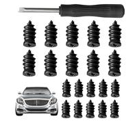 Rubber Nail Tyre Troubleshooting Kit - Puncture Repair Tool - Screw Dowel for Tire | Long Distance Travel Adventure Daily Journey Camping Driving Highway Maintenance Bike Maintenance