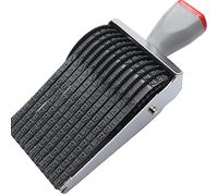 Rubber Numbering Stamp, Multi-Function Changeable Alphabet A-Z, Number 0-9 & Symbol -Personalized DIY Suitable for Date, Business, Office Supplies (11-Digit)