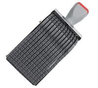 Rubber Numbering Stamp, Multi-Function Changeable Alphabet A-Z, Number 0-9 & Symbol -Personalized DIY Suitable for Date, Business, Office Supplies (12-Digit)