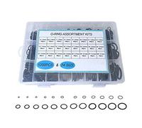 Rubber O-Ring 1200pcs Nitrile O Ring Metric 24 Sizes 6-28mm Washer Gaskets Seal Assortment Kit for Plumbing Sump Plug Auto Tap Repair
