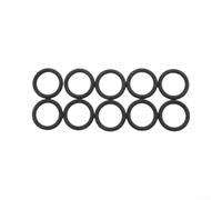 Rubber O-Ring 25mm Waterproof for Underwater Camera Gear | Seawater resistant rubber, flexible material, low for temp durability, repeat dive use, precise seal(Black)