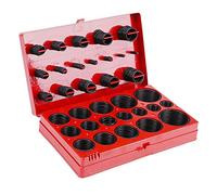 Rubber O-Ring 419pcs Sealing Gasket Washer Sets Assorted O-Ring Seal Tool Black O-Ring Assortment Kit for Machine and Secure Seals