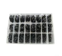 Rubber O-Ring Kit 1200 Pcs, Oil Resistant High Temperature Nitrile Seals for Industrial and DIY Use