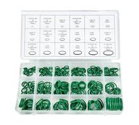 Rubber O Ring Kit - Complete 270 Piece AC Seal Kit, Premium Automotive Replacement | Vacuum Airbrush Engine Compressor Manifold O Ring Set for Car Truck RV HVAC Cooling System Repair
