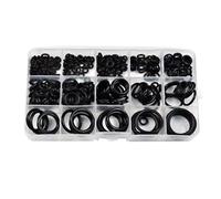 Rubber O Rings Assortment Kit - Rubber Combination Washer Sealing Assort | Precise Effective Automotive Repair Tool for Automobile Parts Valve Water Pipe Industrial Equipment