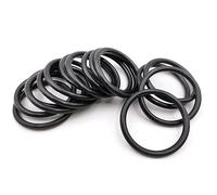 Rubber O-Rings, Sealing Gasket Washer, CS NBR Sealing Ring Repair Skeleton Oil Seal Gasket WD 1.0mm 1.5mm OD 3mm -105mm Nitrile Butadiene Rubber O Ring Seal Washer_1MM(OD 63MM (50PCS)-1.5MM)