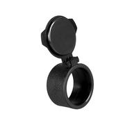 Rubber Objective Lens Cover, Flip Up Single Riflescopes Cover Protective Monocular Lens Cap for Outdoors Hunting Training