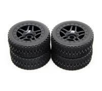 Rubber Off-Road Tires 4PCS Snow Cross-country For Racing For HG For FS 1/8 | RC Car Upgrades & Parts, soft rubber off-road tires deliver grip for snow and cross-country Upgrade