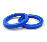 Rubber Oil Seal, Oil Seal, UN Radial Shaft, 2pcs Hydraulic, Polyethane Ring,Cylinder Piston Sealing Gasket for Hole Or