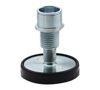 - Rubber Pads Peg, Increase Cushion with Flexible Two Section Design, Spiral Round Pallet, Socket for Saloons, Motorhomes, Trucks, SUVs, Garage Vehicle Maintenance