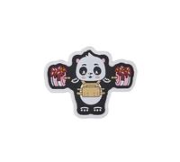 Rubber Patch with Adhesive Back, Customization for Tactical Backpacks and Vests of Cross Training and Gym Elitex Training (Cream Panda)