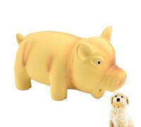 Rubber Pig Squeaker Dog Chew Toys - Squeak Latex Dog Toy, Sound Squeaker Grunting Pig Dog Toy, Interactive Squeak Funny Cute Dog Toy To Kil-l Boring Time