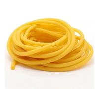 Rubber Pipe 1/5M ID 1.6 1.8 2 3 4 5 6 7 9 10 12 Mm Latex Rubber Hoses High Resilient Elastic Surgical Medical Tube Slingshot(1 Meter_ID 6MM X OD 9MM)