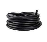 Rubber Pipe 2 Meter 1mm 2mm 3.0mm 4mm 5mm 6mm 7mm 8mm 9mm 10mm ID Black Rubber Hose Flexible Soft Silicone Tube Pipe for Aquarium Air Pump(4x5mm)