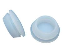 Rubber Pipe Cover,Flush Type Hole Plugs,10Pcs Snap-on Silicone Sealing Plug Blanking End Caps Tube Inserts Seal Stopper(White,10mm)