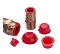 Rubber Pipe Cover,Flush Type Hole Plugs,Silicone stopper plug Dust Plug Screw Protective Cap Round Tube Waterproof Threaded Eyelet Inner(100pcs,DR6.0)