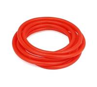 Rubber Pipe Latex Rubber Hoses Color IDxOD 1.6~10mm High Resilient Tube Elastic Band(Red,5 Meters_ID 2MM X OD 5MM)