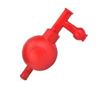 Rubber Pipette Filler Quantitative Suction Bulb 3 Valves