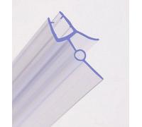 Rubber Plastic Bath Shower Screen Door Seal Strip For 4-6mm Glass Gap Up To 23mm
