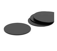 Rubber Plate Pad,Silicone Sheet, 10pcs Solid Round, Nitrile Seal Gaskets, Dia 10/15/20/25/30/35/40/50/60/70/80/90/100mm Thick 5mm(55mm)