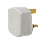 Dencon 6283WNB 3 Pin Rubber Plug 13A White