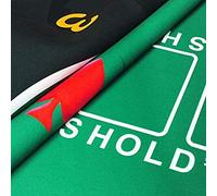 Rubber Poker Mat Portable Noise Reduction Poker Table Top Layout for Card Games, Extra Large Cushion for Home Game Nights (Generictv1paidr65-10129606)