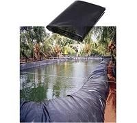 Rubber Pond Liner for Koi Po & Lacaping Impermeable Preformed Liners Protec Fish & Plan Available in 1x3x9.8ft Sizes