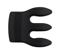 Rubber Practice Mute Rubber/Mental Violin Practice Mute Volume Control Colorful For practice(3 Claw Metal Black)